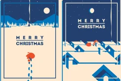 -50% 8 Christmas Posters & Cards