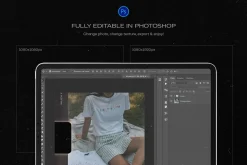 120 + Film Frames & Instant Template
