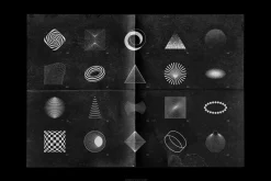 200 Abstract shapes & backgrounds