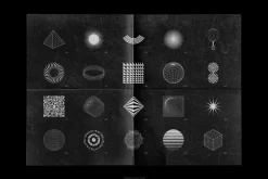 200 Abstract shapes & backgrounds
