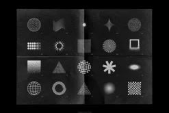 200 Abstract shapes & backgrounds