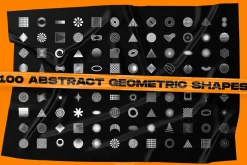 200 Abstract shapes & backgrounds