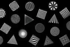200 Abstract shapes & backgrounds