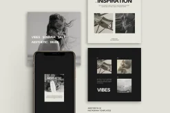 1500 Aesthetic Instagram Templates
