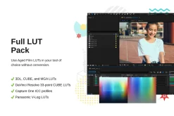 20 Aged Film Lightroom Presets & LUT