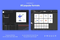198 Agile Animated Illustrations