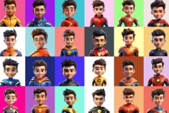 125 Animoji - Children Superhero
