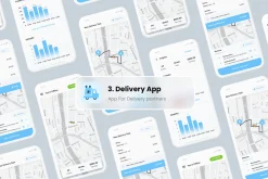 3 Apps UI|Anywash Laundry App UI Kit