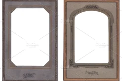7 Authentic Antique Photo Frames