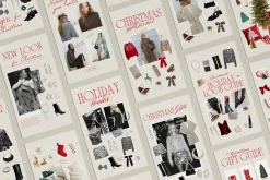 80 Christmas LTK Template Bundle
