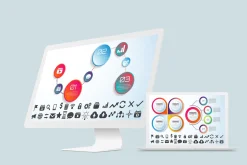 10 CIRCLE INFOGRAPHICS [AI+PSD]