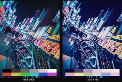 50 Cyberpunk Neon Lightroom Presets