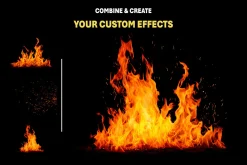 300+ Fire and Flame Overlay Effects
