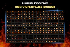 300+ Fire and Flame Overlay Effects