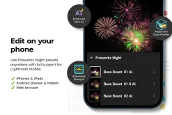 20 Fireworks Night Lightroom Presets