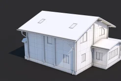 8 House Building and Swimming Pool