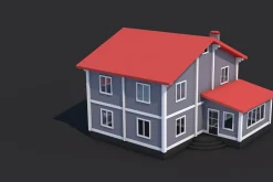 8 House Building and Swimming Pool