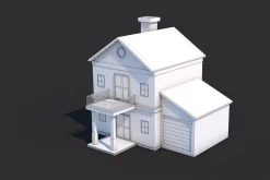 8 House Building and Swimming Pool