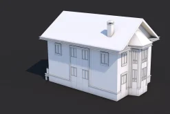 8 House Building and Swimming Pool