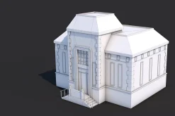 8 House Building and Swimming Pool