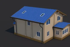 8 House Building and Swimming Pool