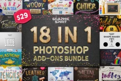 18 IN 1 Photoshop Bundle SALE