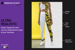100 Leggings Mock-Up Set
