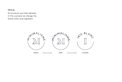 50 Minimal Fashion Brand Logos