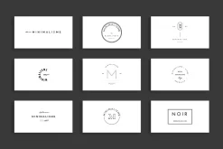 50 Minimal Fashion Brand Logos
