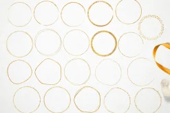 42 Navy and gold elements for logo