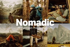 20 Nomadic Lightroom Presets LUTs