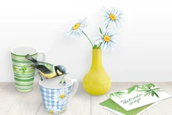 30% OFF! Watercolor Flowers and Bird