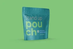 4 PSD Stand-up Pouch Mockup (square)