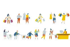 400+ Set of flat vector people