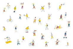 400+ Set of flat vector people