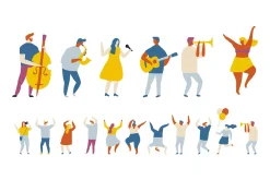 400+ Set of flat vector people