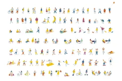 400+ Set of flat vector people