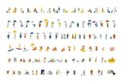 400+ Set of flat vector people