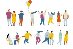 400+ Set of flat vector people