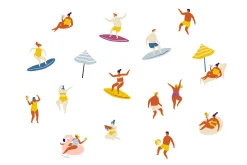400+ Set of flat vector people