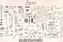 90+ Sewing Dressmaker Crafts Bundle