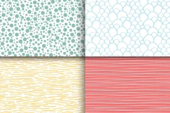 28 simple seamless patterns