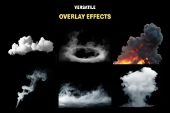 240+ Smoke Elements Overlay Effects