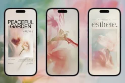 20 Soft Blurred Florals Backgrounds