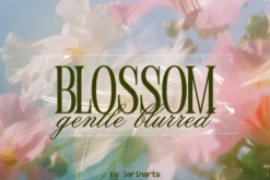 20 Soft Blurred Florals Backgrounds