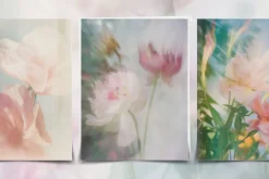 20 Soft Blurred Florals Backgrounds