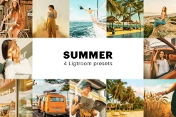 4 Summer Lightroom Presets