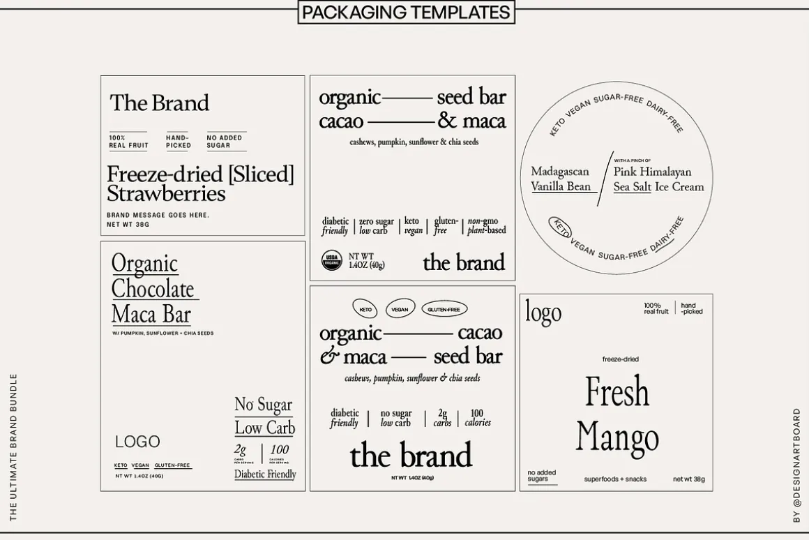 300+ Super Pack Brand Kit Vol 1-4