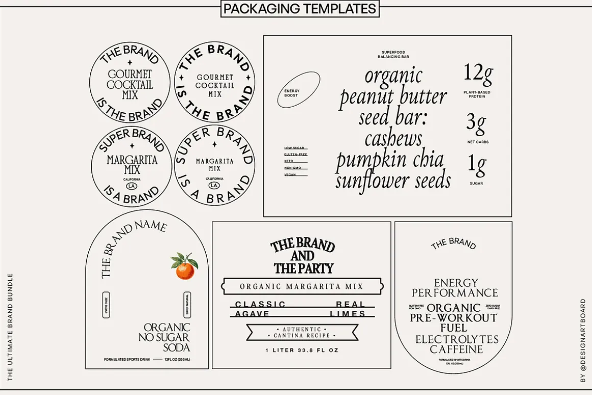 300+ Super Pack Brand Kit Vol 1-4