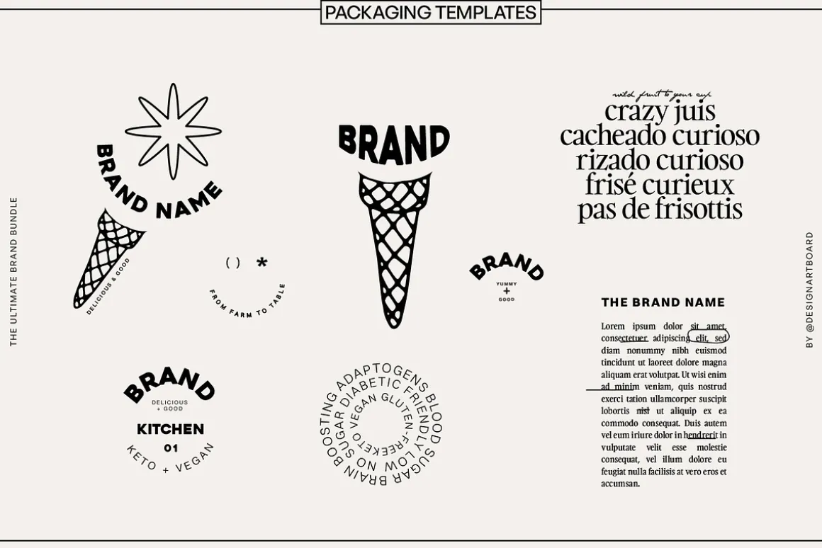 300+ Super Pack Brand Kit Vol 1-4